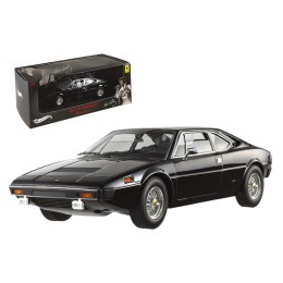 Ferrari Dino 308 GT4 Black (Elvis Presley Owned) 'Elite Edition' Series 1/18 Diecast Model Car by Hot Wheels