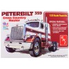 Skill 3 Model Kit Peterbilt 359 'Cross Country Hauler' 1/25 Scale Model by AMT