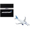 Embraer ERJ-190 Commercial Aircraft 'JetBlue Airways' (N323JB) White with Blue Striped Tail 'Gemini 200' Series 1/200 Diecast Model Airplane by GeminiJets