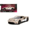 2017 Ford GT Gold Metallic with White Accents 'Pink Slips' Series 1/32 Diecast Model Car by Jada