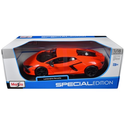 Lamborghini Revuelto Orange 'Special Edition' Series 1/18 Diecast Model Car by Maisto