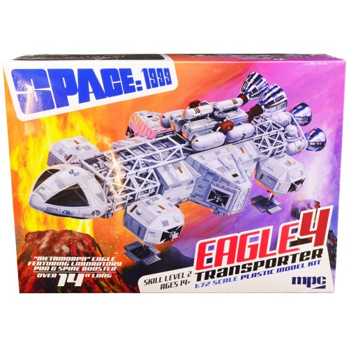 Skill 2 Eagle 4 Transporter 'Space: 1999' (1975-1977) TV Show Model Kit  1/72 Scale Model by MPC