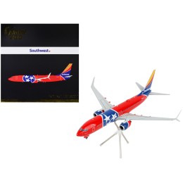 Boeing 737-800 Commercial Aircraft 'Southwest Airlines - Tennessee One' Tennessee Flag Livery 'Gemini 200' Series 1/200 Diecast Model Airplane by GeminiJets