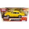 1974 Ford Maverick Yellow 'Forgotten Classics' Series 1/24 Diecast Model Car by Motormax