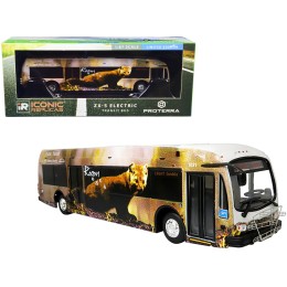 Proterra ZX5 Electric Transit Bus 'Roam Transit' '1 Banff Gondola' 1/87 (HO) Diecast Model by Iconic Replicas