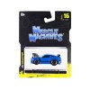 2013 Ford Mustang Boss 302 Light Blue with Black Stripes 1/64 Diecast Model Car by Muscle Machines