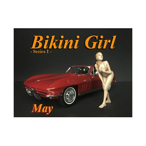 May Bikini Calendar Girl Figure for 1/18 Scale Models by American Diorama