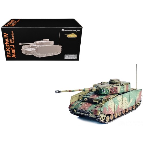 Germany Pz.Kpfw.IV Ausf.J Mid Production Tank '#721 Western Front' (1944) 'NEO Dragon Armor' Series 1/72 Plastic Model by Dragon Models