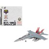 Boeing EA-18G Growler Aircraft 'VAQ-132 Scorpions' United States Navy 1/72 Diecast Model by JC Wings