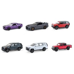 'Showroom Floor' Series 7 Set of 6 Cars 1/64 Diecast Model Cars by Greenlight
