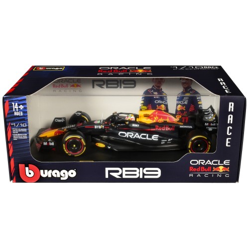 Red Bull Racing RB19 #11 Sergio Perez 'Oracle' Formula One F1 World Championship (2023) 'Race' Series 1/18 Diecast Model Car by Bburago