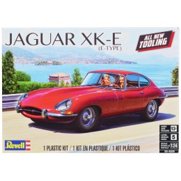 Level 5 Model Kit Jaguar XK-E (E-Type) 1/24 Scale Model by Revell
