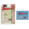'Motomania 6' 4 piece Diecast Figure Set (2 Figures 2 Scooters) Limited Edition to 4800 pieces Worldwide 1/64 Scale Models by American Diorama