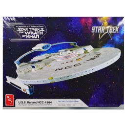 Skill 2 Model Kit U.S.S. Reliant NCC-1864 Space Craft 'Star Trek II: The Wrath of Khan' (1982) Movie 1/537 Scale Model by AMT