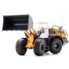 Liebherr L556 Wheel Loader Yellow with White Cabin 1/50 Diecast Model by Siku