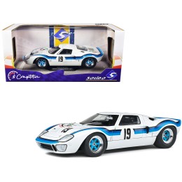 Ford GT40 MK.1 RHD (Right Hand Drive) #19 Emilio Marta 'Angola Championship' (1973) 'Competition' Series 1/18 Diecast Model Car by Solido