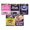 'Pop Culture 2024' 5 piece Set E 'Premium Series' Diecast Model Cars by Hot Wheels