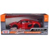 Audi R8 LMS GT3 Red 'Timeless Legends' Series 1/24 Diecast Car Model by Motormax