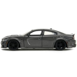 2021 Dodge Charger SRT Hellcat Gray Metallic 'Fast X' (2023) Movie 'Fast & Furious' Series 1/32 Diecast Model Car by Jada