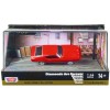 1971 Ford Mustang Mach 1 Red James Bond 007 'Diamonds are Forever' (1971) Movie with Display 1/64 Diecast Model Car by Motormax