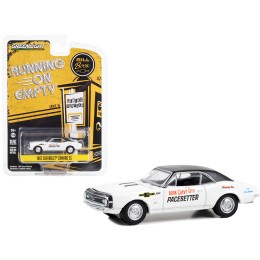 1967 Chevrolet Camaro SS White with Black Top 'Book City Chevy Pacesetter - Altoona Pennsylvania' 'Running on Empty' Series 16 1/64 Diecast Model Car by Greenlight