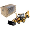 CAT Caterpillar 420E Center Pivot Backhoe Loader with Working Tools with Operator 'Core Classics Series' 1/50 Diecast Model by Diecast Masters
