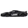 LB Works 488 'LBWK' Matt Black 1/64 Diecast Model Car by CM Model