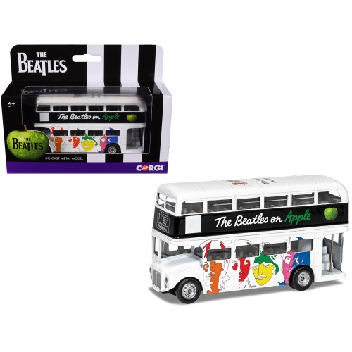 The Beatles London Double Decker Bus 'The White Album' White Diecast Model Car by Corgi