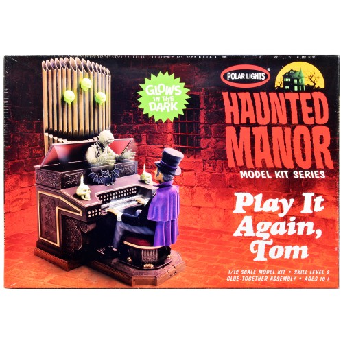 Skill 2 Model Kit Haunted Manor 'Play it Again Tom' Diorama Set 1/12 Scale Model by Polar Lights