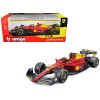 Ferrari F1-75 #16 Charles Leclerc 'Giallo Modena' 2nd Place Formula One F1 Italian GP (2022) 'Formula Racing' Series 1/18 Diecast Model Car by Bburago