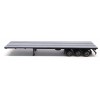 48ft 3-Axle Flatbed Trailer Gray Top 1/87 (HO) Plastic Model by Promotex