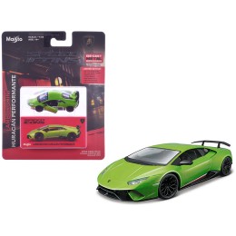 Lamborghini Huracan Performante Green 'Speed Icons' Series 1/64 Diecast Model Car by Maisto
