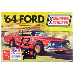 Skill 2 Model Kit 1964 Ford Galaxie 'Modified Stocker' 1/25 Scale Model by AMT