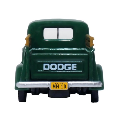 1948 Dodge B-1B Pickup Truck Green 'Railway Express Agency' 1/87 (HO) Scale Diecast Model Car by Oxford Diecast