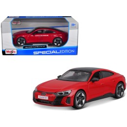 2022 Audi RS e-Tron GT Red with Black Top and Sunroof 'Special Edition' Series 1/25 Diecast Model Car by Maisto