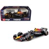 Red Bull Racing RB19 #1 Max Verstappen 'Oracle' Champion Formula One F1 World Championship (2023) 'Race' Series 1/18 Diecast Model Car by Bburago