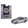 2018 Dodge Charger SRT 392 Silver Metallic with Black Stripe 'Mr. Norm Heritage GSS Charger' 'Hobby Exclusive' Series 1/64 Diecast Model Car by Greenlight