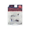 'Motomania 5' 4 piece Diecast Set (2 Figures and 2 Motorcycles) Limited Edition to 4800 pieces Worldwide for 1/64 Scale Models by American Diorama