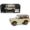 1970 Ford Bronco Gold Metallic with Brown Hood and Top  'Lost' (2004-2010) TV Series 'Hollywood' Series 20 1/24 Diecast Model Car by Greenlight