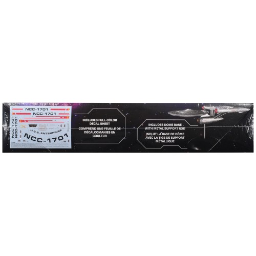 Skill 2 Model Kit USS Enterprise NCC-1701 Spacecraft 'Star Trek: Strange New Worlds' (2022-Current) TV Series 1/1000 Scale Model by Polar Lights