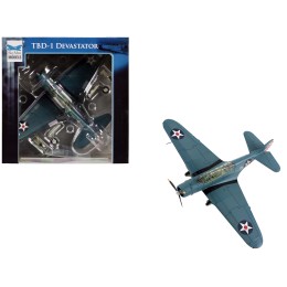 Douglas TBD-1 Devastator Bomber Aircraft 'Lt. Cdr. James Brett VT-2 USS Lexington' (1942) United States Navy 'SkyMax Models' Series 1/72 Diecast Model by Hobby Master