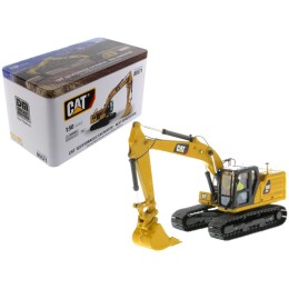 CAT Caterpillar 323 Hydraulic Excavator with Operator Next Generation Design 'High Line Series' 1/50 Diecast Model by Diecast Masters