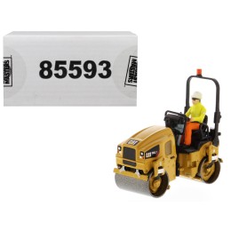 CAT Caterpillar CB-2.7 Utility Compactor with Operator 'High Line Series' 1/50 Diecast Model by Diecast Masters