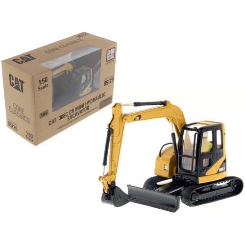 CAT Caterpillar 308C CR Excavator with Operator 'Core Classics Series' 1/50 Diecast Model by Diecast Masters