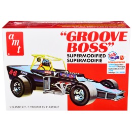 Skill 2 Model Kit 'Groove Boss' Supermodified Racer 1/25 Scale Model by AMT