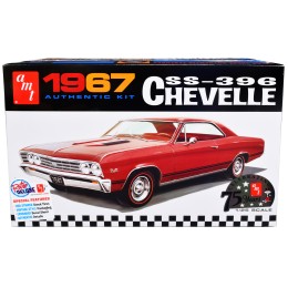 Skill 2 Model Kit 1967 Chevrolet Chevelle SS 396 'AMT Celebrating 75 Years' 1/25 Scale Model by AMT