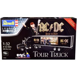 Level 3 Model Kit Kenworth Tour Truck 'AC/DC Rock or Bust' 1/32 Scale Model by Revell