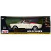 1964 1/2 Ford Mustang Convertible White with Red Interior James Bond 007 'Goldfinger' (1964) Movie 'James Bond Collection' Series 1/18 Diecast Model Car by Motormax