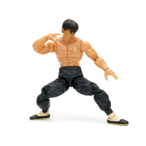 Fei Long 6' Moveable Figure with Accessories and Alternate Head and Hands 'Ultra Street Fighter II: The Final Challengers' (2017) Video Game model by Jada