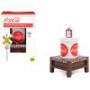 'Coca-Cola' Water Tower with Light 'Bricktown' for 1/87 (HO) Scale Models by Classic Metal Works